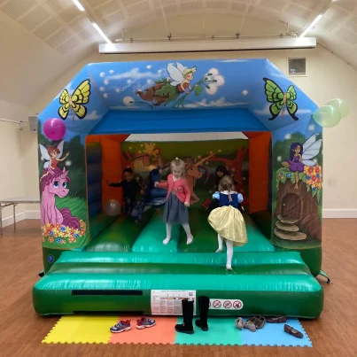Princess/unicorn bouncy Castle